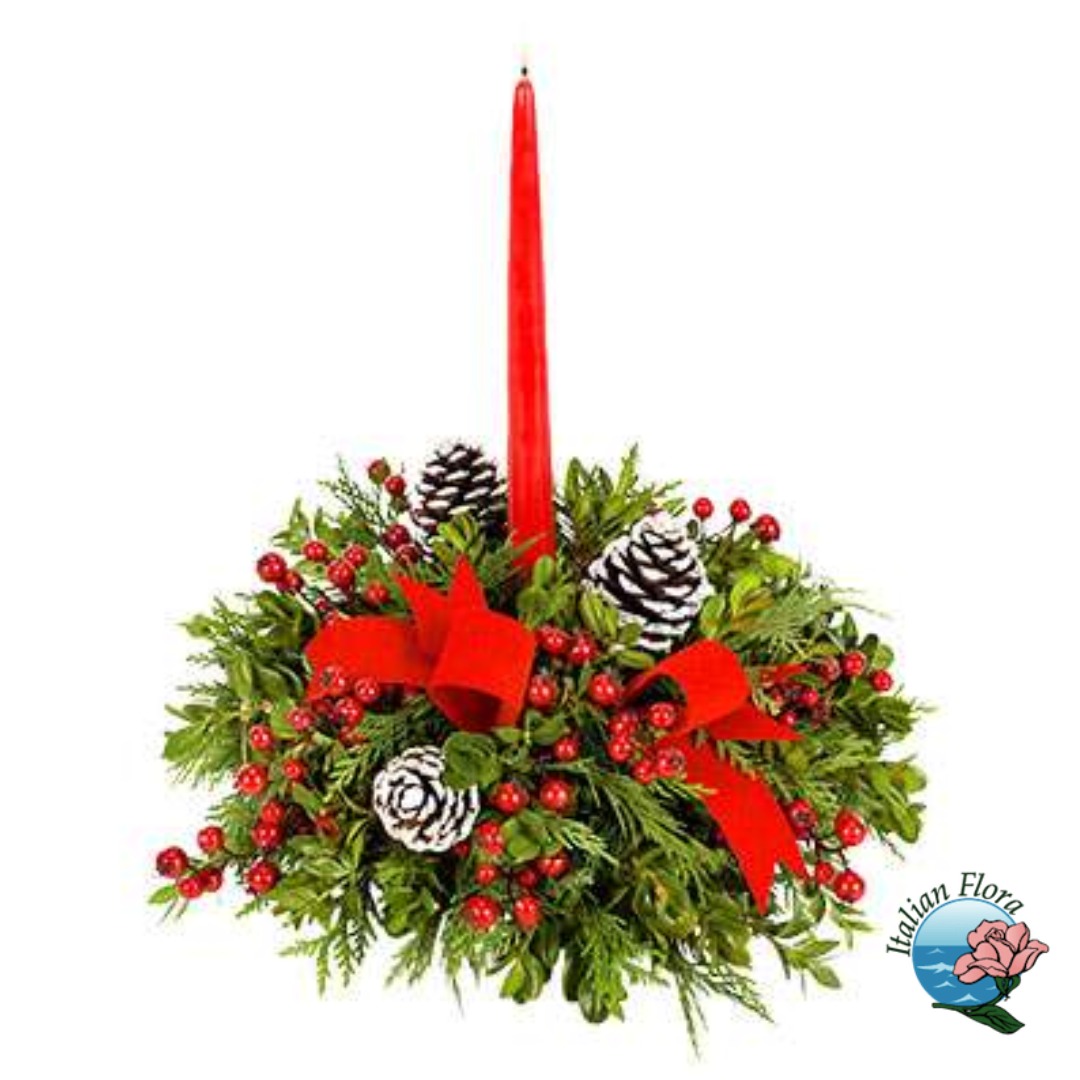 8d611368-4da1-48df-9e69-b61c0e5e6c23 Centrotavola natalizio rosso